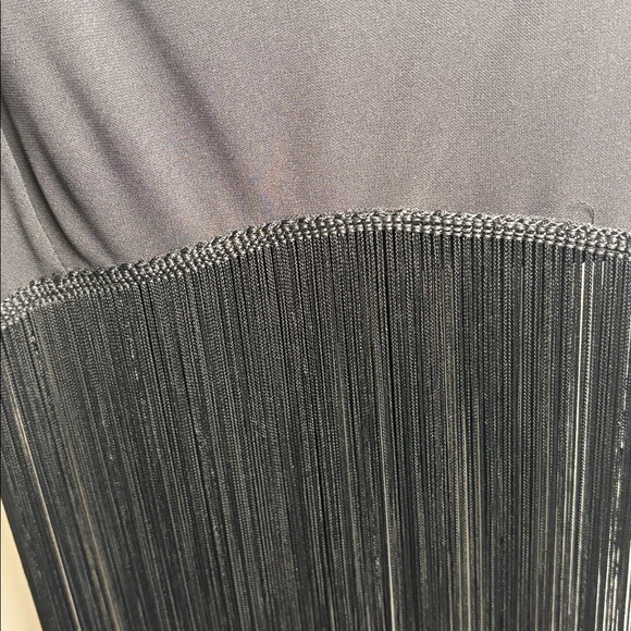 Black Fringe Top - Picture 12 of 14